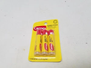Carmex Moisturizing Lip Balm, Original, SPF 15 3 ea - Picture 1 of 1