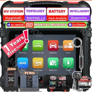 Autel MaxiSys MS909EV 2025 Top Intelligent EV Diagnostic Scanner as Ultra EV - Picture 1 of 14