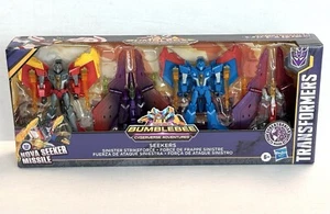 Transformers Bumblebee Cyberverse Adventures Seekers Sinister Strike Force 4-pck - Picture 1 of 8