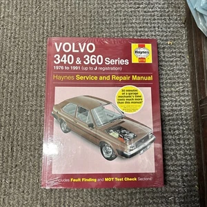 Volvo 340 & 360 Haynes Owners Workshop Manual 1976 to 1991 All Models Hardback - Picture 1 of 3