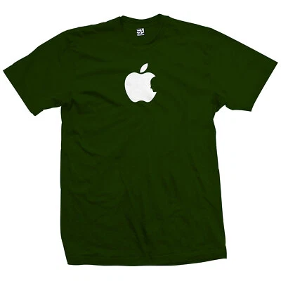 Youth Steve Jobs Tribute T-Shirt | Silhouette Apple Logo RIP Memorial Kids Tee - Image 1 of 2