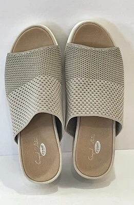 Mujer Dr. Scholl's Colección Original Sonia Slide Oyster Malla Tejido 8.5 Nuevo sin Etiquetas Foto 1 de 4