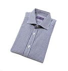 Ralph Lauren Purple Label Mens Shirt Gingham Rolled Cuff 15 38Cm Uk M Rrp £370