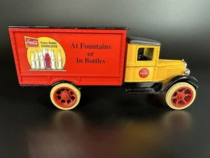 ERTL Coca Cola 1931 Chevy Hawk Delivery Truck Locking Bank B260 no box - Picture 1 of 3