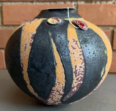 Beautiful Round Ceramic Studio Art Pottery Modern Vase Society Arts Crafts NSW - Image 1 of 4