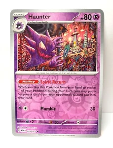 Pokémon TCG - Haunter - 093/165 - Reverse Holo - Scarlet & Violet 151 - MINT - Picture 1 of 1