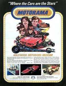 Hollywood Motorama Museum Invader George Barris Cars 1975 foto anuncio impreso en color - Imagen 1 de 1