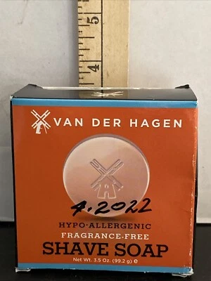 Van Der Hagen Fragrance-Free shave Soap - Image 1 of 2