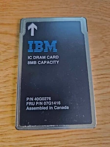 Retro Vintage 8MB IC DRAM Memory Card (C3149A) 40G1839 07G1416 40G0276 IBM - Picture 1 of 2