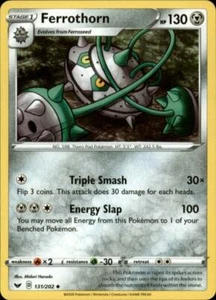 2x (SWSH01-131) Ferrothorn (U) Pokemon Sword & Shield Card # 131 - Picture 1 of 1