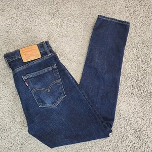 Levis 505 C Jeans Mens 32x31 Blue Denim Straight Leg Slim Fit Casual Western - Picture 1 of 14