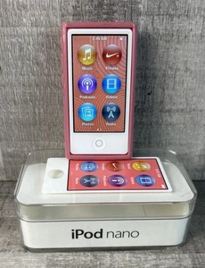 Apple iPod Nano 7. Generation A1446 Pink Top Zustand Komplett - Bild 1 von 6