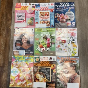 Lot Of 9 BH & G Magazines BETTER HOMES AND GARDENS 2018-2022 - Imagen 1 de 3
