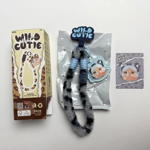 *Denim Cutie* Authentic CRYBABY Wild but Cutie Phone Charm Pop Mart Open New - Picture 1 of 12