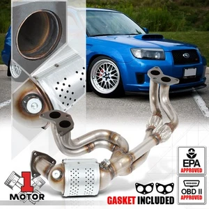 Exhaust Manifold w/Catalytic Converter for 06-12 Impreza/Outback/Forester 2.5 NA - Picture 1 of 11