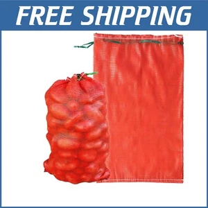 Extra Large Breathable 300 Mesh Produce Bags with Drawstring Closure - 21" x 32" - Picture 1 of 7