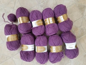 Elann Peruvian Highland Wool Lot # 291 Color # 0741 Violet Heather - Picture 1 of 1