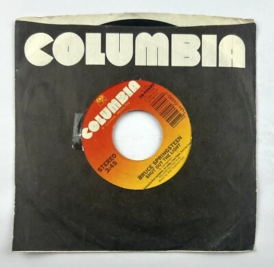 Bruce Springsteen Born In The U.S.A. / Shut Out The Light 1984 Vinyl 7” EX/VG - Image 1 of 4