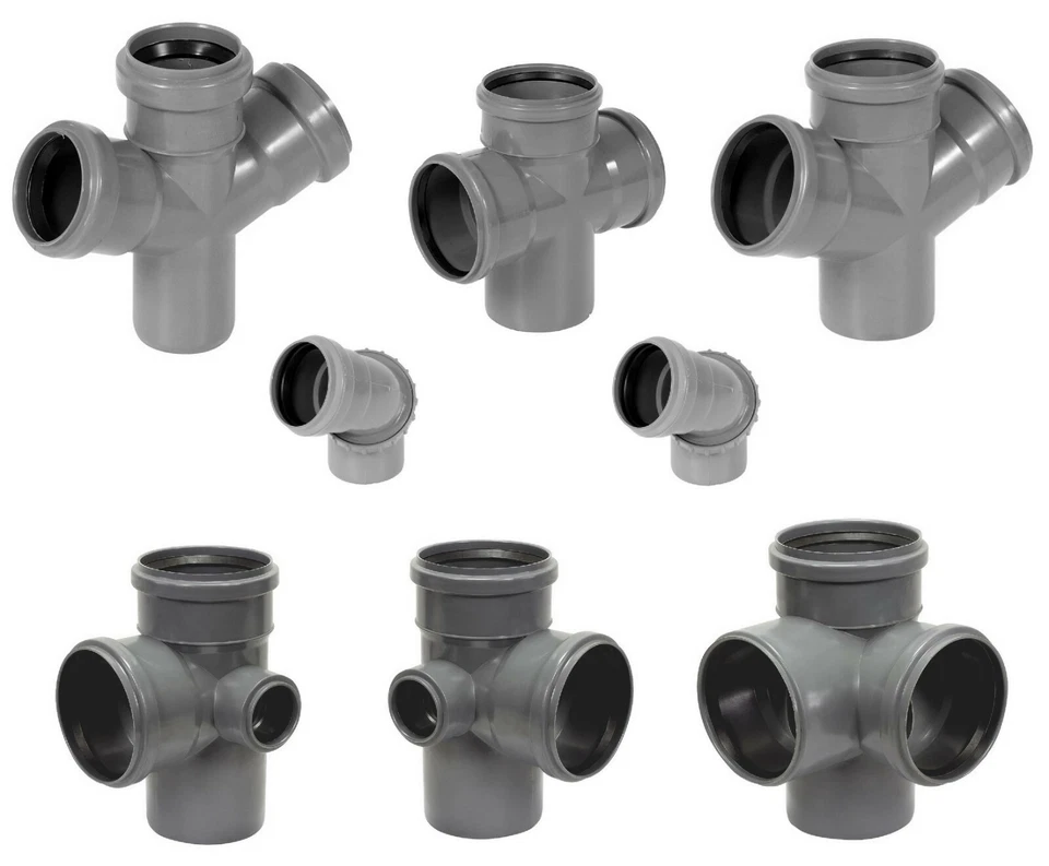 HT Abzweig Eckdoppelabzweig Verdrehung Bogen DN 50 110 - Bild 1 von 1