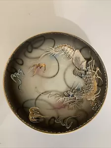 blue eyed dragon plate made in japan - Picture 1 of 5