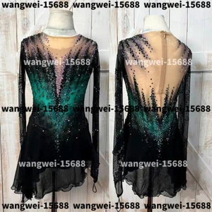 Nuevo vestido de patinaje artístico sobre hielo, vestido de patinaje artístico para competición B2782 - Imagen 1 de 6
