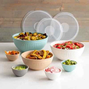 Nordic Ware 10-Piece Microwavable Bowl Set with Covers - Picture 1 of 7