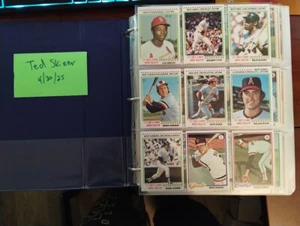 Topps 1978 complete set in pages and binder. Ex+/Exmt - Picture 1 of 13