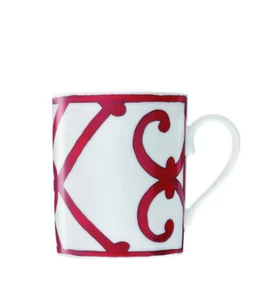 HERMES BALCON DU GUADALQUIVIR MUG NO.2 #P011032P BRAND NEW IN BOX PORCELAIN - Picture 1 of 2