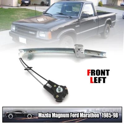 Front LH Electric Window Regulator W/O Motor For Mazda Bravo Ford Courier85-98 - Image 1 of 4