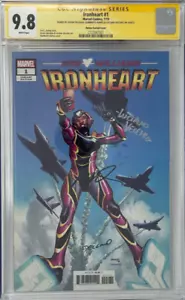 Ironheart 1 CGC 9.8 dreifach signierte Variante dünn & alt - Bild 1 von 1