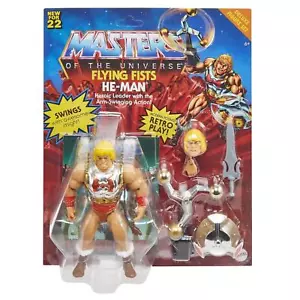 Figura de acción Masters of the Universe Origins FLYING FISTS HE-MAN 5,5 pulgadas - Imagen 1 de 7