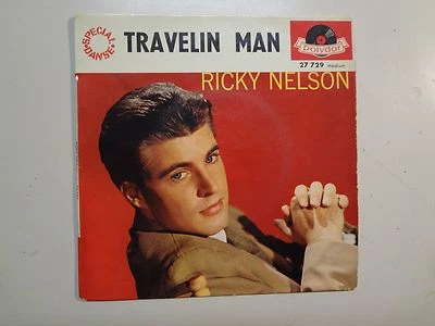 RICKY NELSON: Travelin’ Man + 3- France 7"  1961 Polydor 45t.m. 27 729 EP PCV  - Image 1 of 4