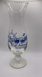 Vintage Large Size “Captain Anderson’s Restaurant On Grand Lagoon”. Glass Mug - Picture 1 of 4
