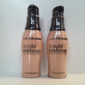 L.A.Colors Liquid Makeup 2 ea. Natural LM282, 1.11 fl oz - Picture 1 of 5
