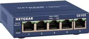 NETGEAR 5-PORT GIGABIT SWITCH Model GS105NA - Picture 1 of 1