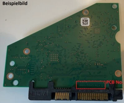 Seagate PCB Logic Board - Circuit Board - 100815595 REV D - Bild 1 von 2