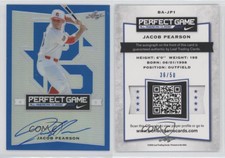 2016 Leaf Perfect Game All-American Classic Metal /50 Jacob Pearson #BA-JP1 Auto
