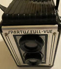 Spartus Full-Vue Reflex Box Camera with strap - Antique, Made 1948 - 1960 