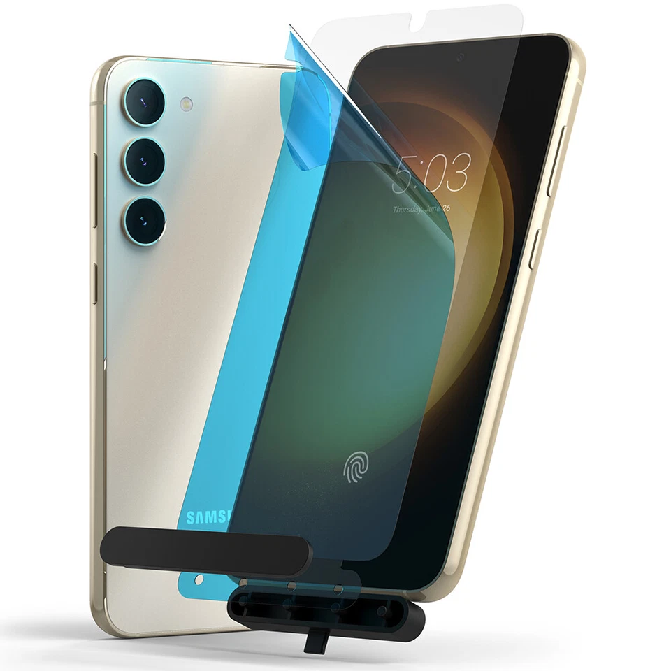 For Samsung Galaxy S23 / S23 Plus 5G Ringke [Silk Shield] Screen Protector [2P] - Image 1 of 1