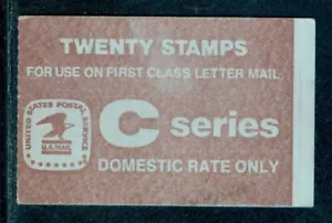 US 1948a BK141 'C' Rate, Complete Booklet/20, 2 panes/10, Mint NH - Picture 1 of 2