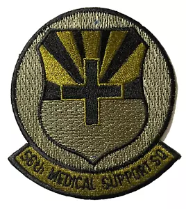 US AIR FORCE 56. MEDIZINISCHE UNTERSTÜTZUNGSSTAFFEL AUFNÄHER (AFF+) - Bild 1 von 3