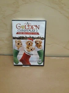 A Golden Christmas 2: The Second Tail (DVD, 2011) Bruce Davison Dogs Puppies  - Picture 1 of 3