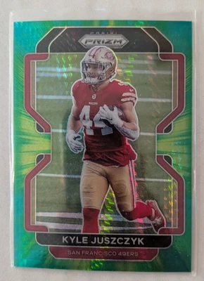 2021 Panini Prizm - Kyle Juszczyk #57 Hyper Prizm /175 49ers - Image 1 of 2