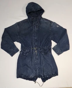 Chaqueta Abrigo Polo Ralph Lauren Azul Denim Marsh Azul Para Hombre Grande Con Capucha * 2018 * - Imagen 1 de 17