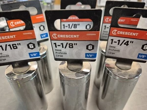 Crescent Deep Sockets - Picture 1 of 1