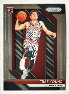 2018-19 Prizm Trae Young True Rookie RC #78 Atlanta Hawks Oklahoma Sooners NBA - Picture 1 of 12