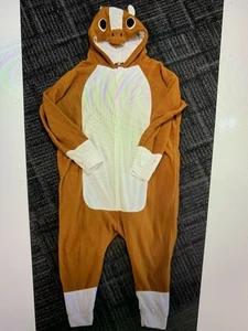 Unisex Adult Fleece Cosplay Horse Pajamas Halloween Costume Size Small - Picture 1 of 6