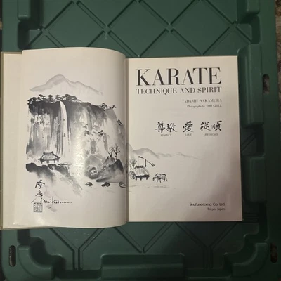 Karate : Technique and Spirit by Tadashi Nakamura (1986, Hardcover) Foto 1 de 4