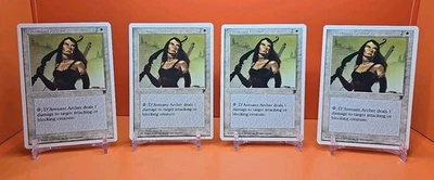 ⚪️⚪️⚪️ (4) 1995 Magic The Gathering D'AVENANT ARCHER CHRONICLES NEAR MINT ⚪️⚪️⚪️ - Image 1 of 4