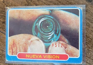 Tarjeta mexicana Topps Mexico 1974 seis millones de dólares hombre nueva visión #3 - Imagen 1 de 1